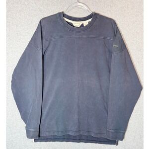 Orvis‎ Sweatshirt Mens Medium Organic Cotton Pullover Crew Neck Long Sleeve